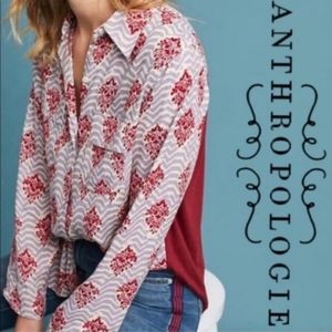 Anthropologie  Porridge Brand Blouse